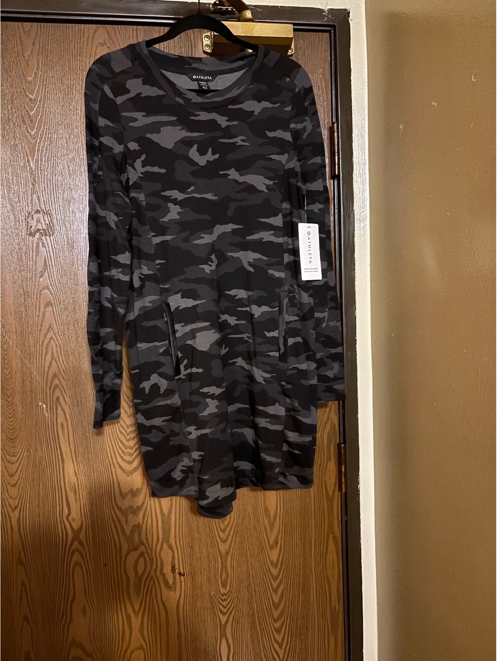 New with Tags Athleta Camo Dress- Size Medium